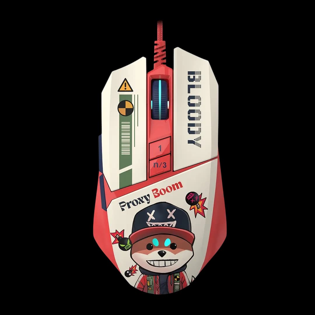 Bloody W63 Max Proxy Boom RGB Gaming Mouse