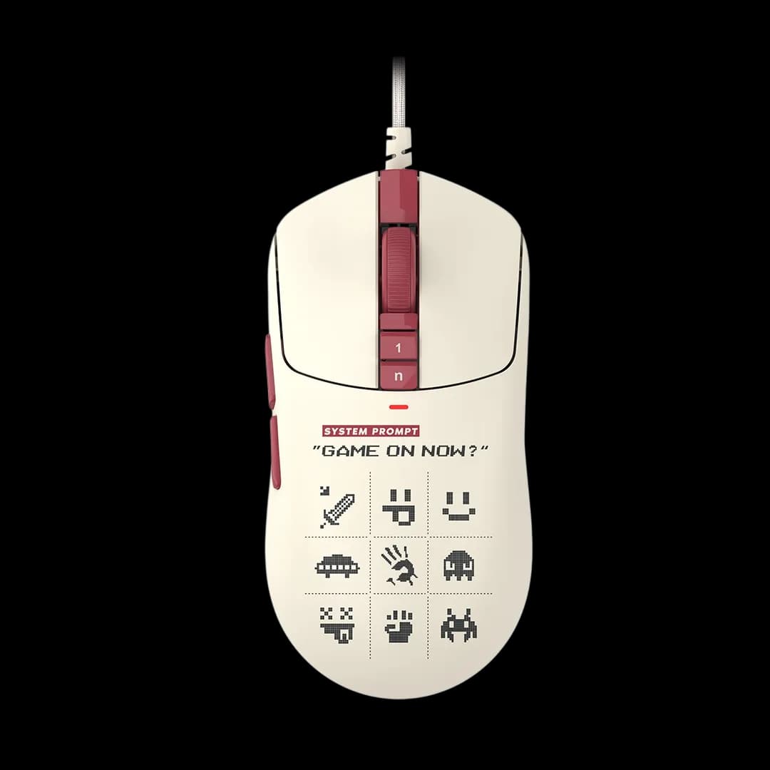 Bloody W72 Ultra Pixels Red Lightweight Gaming Mouse (Wired)