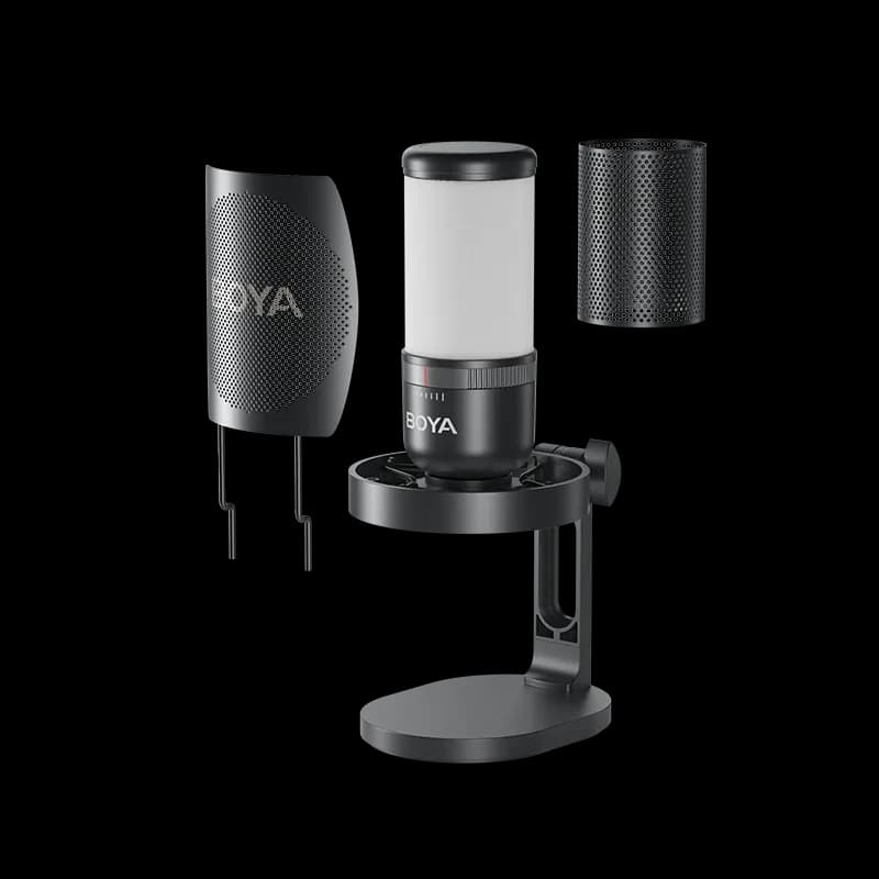 BOYA K9 Vibrant Lighting USB Condenser Microphone