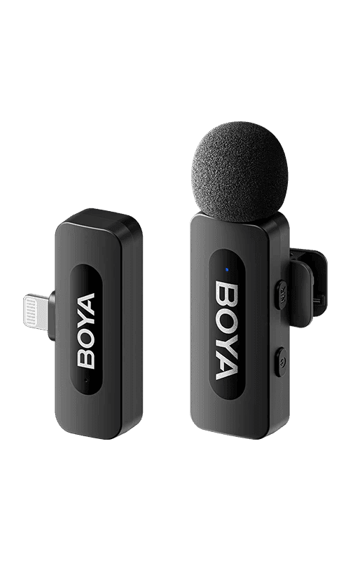 BOYA BY-V1 Ultracompact Wireless Microphone System (Lightning)