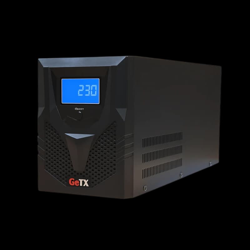 UPS Gaming GeTX GTXF-2000 (2000VA, 2KV) Line interactive, 12V-12A *2 Battery, Red Box - Image 2