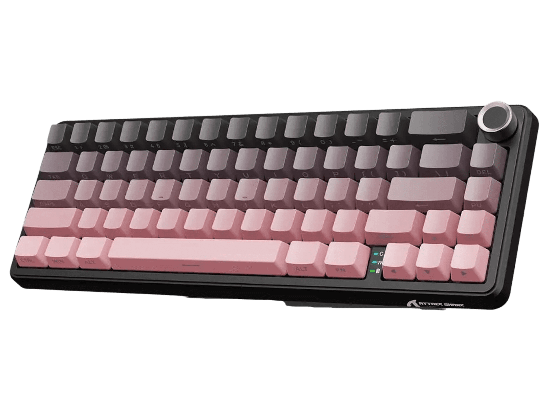 ATTACK SHARK X66 Black Berry Wireless Mechanical Keyboard