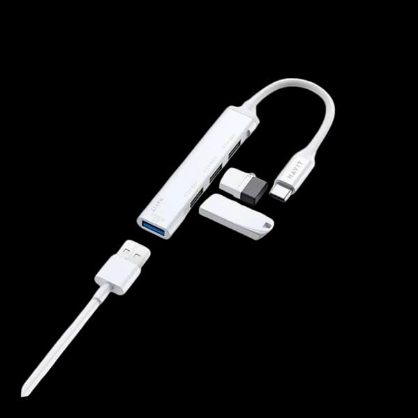 Havit HB41 4-in-1 USB-C to USB - 4 Port