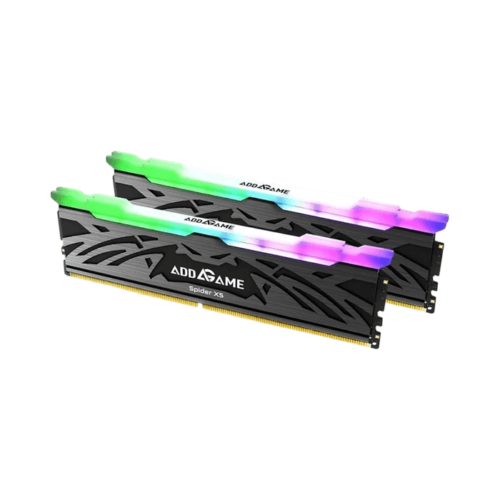 Addlink Spider 5X DDR5 RAM 32GB (2x16GB) Black RGB 6000 MHz CL38 - Image 1