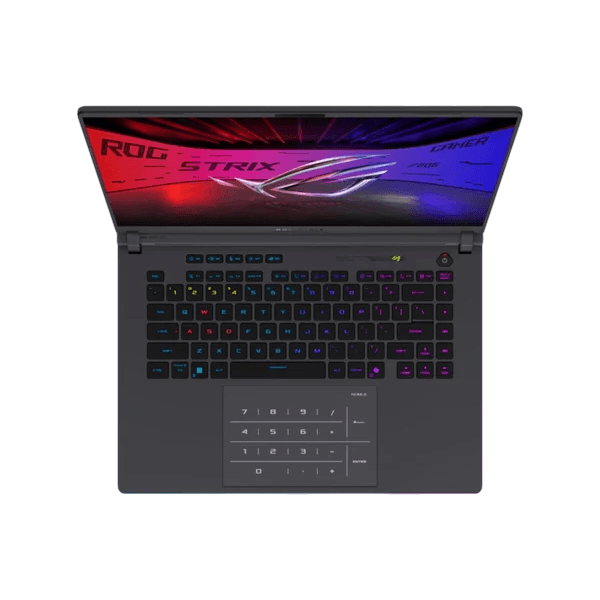 ASUS ROG Strix G16 614PH-RV023 - AMD Ryzen 9-8940HX, RAM 16GB, SSD 512GB, RTX 5050 8GB, 16.0 Inch WUXGA 165Hz, Eclipse Gray - Image 2