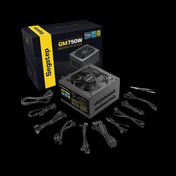 Segotep GM750 750W 80+ Gold Power Supply - Image 3