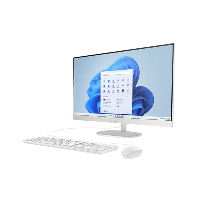 All in One HP 27-CR0156NH, Intel Core i7-1355U, RAM 32GB (Upgraded), SSD 1TB, Intel Graphics, 27 FHD IPS, White - Image 2