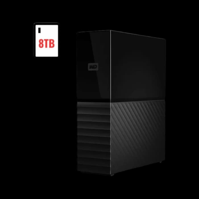 WD My Book 8TB Desktop External Hard Drive