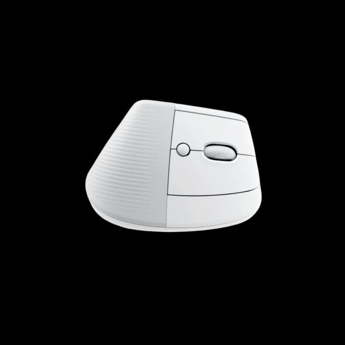 Logitech Lift Vertical Ergonomic, Bluetooth, Wireless Mouse - White - Image 2