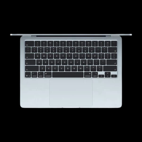 Apple Macbook Air MDHH4AB/A - A3449, M5 Chip (10 Core), GPU (8 Core), RAM 16GB, SSD 512GB, 13.0 (2560 x 1664), Sky Blue - Image 2