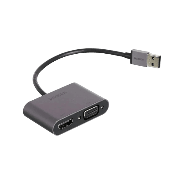 UGREEN UG-20518 VGA HDMI to USB 3.0 Converter Hub - Image 1