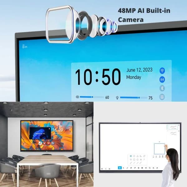 Luminex Smart panel interactive 65- inch Smart Interactive UHD 4K, Bulit-In, Android 13.0 - Image 2