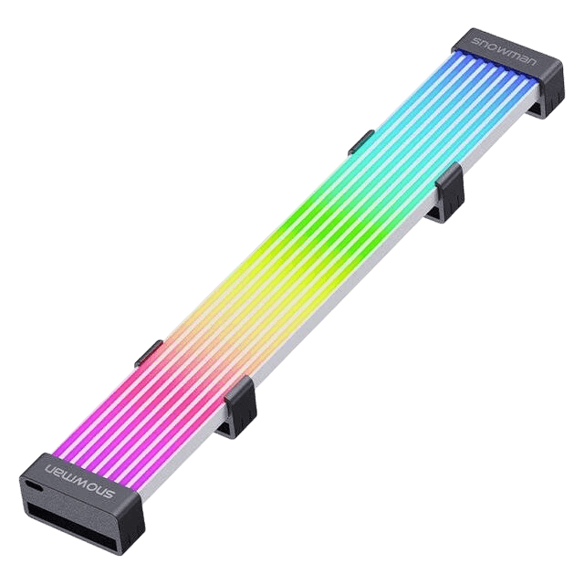 Snowman A40 2*8 Pin ARGB Strip [No Cable] (Black)