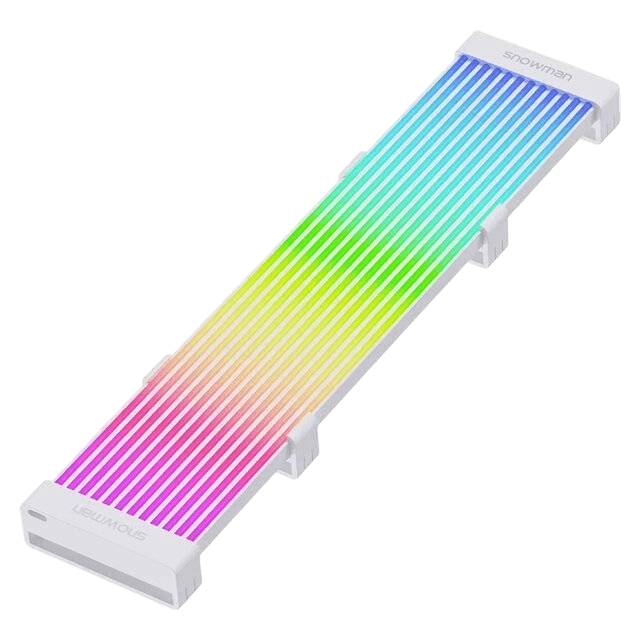 Snowman A40 2*8 Pin ARGB Strip [No Cable] (White)