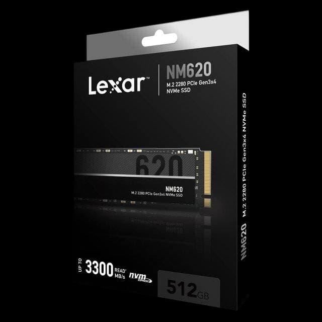 Lexar 512GB NM620 M.2 NVMe SSD