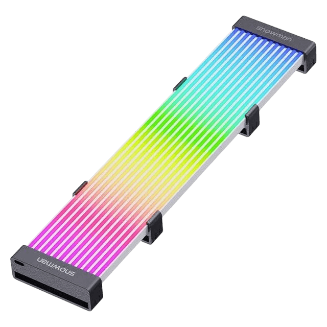 Snowman A40 24 Pin ARGB Strip [No Cable] (Black)