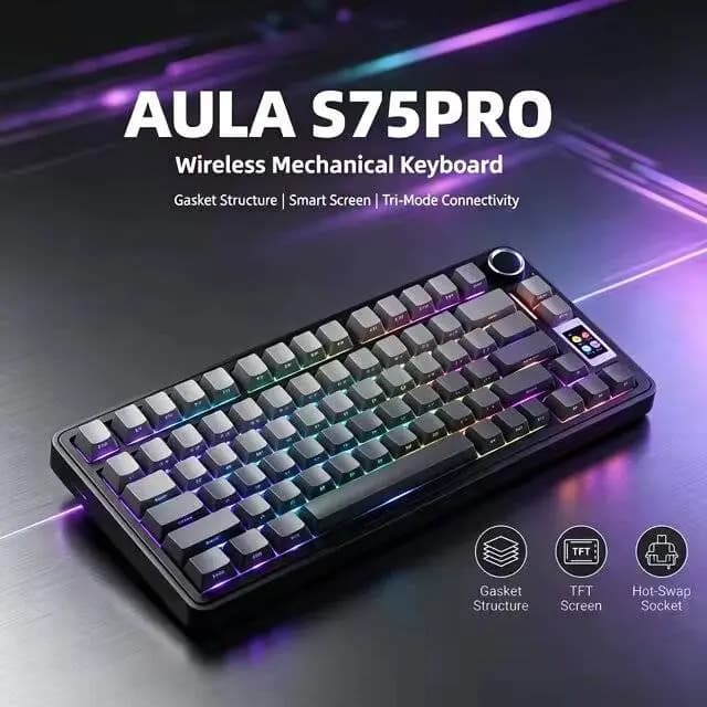 Aula S75 Pro Mechanical Keyboard - Image 2