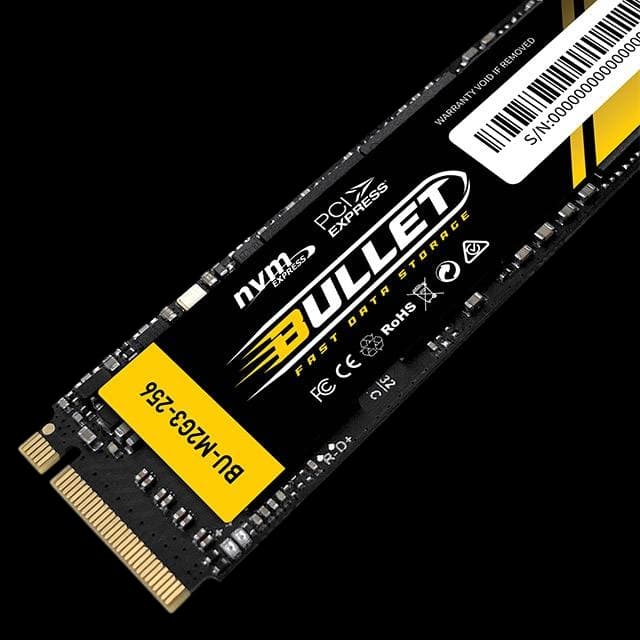 Bullet 256GB M.2 (2280) NVMe PCIe [Gen3x4] - Image 1