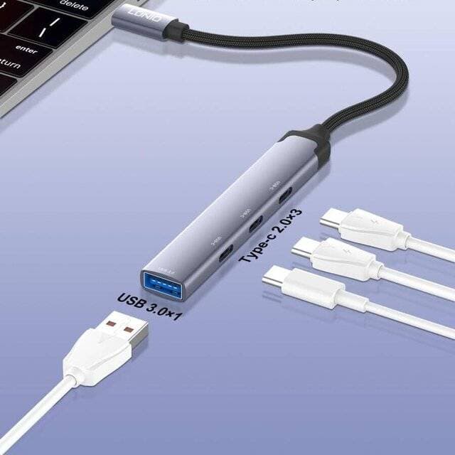 LDNIO DS‑74C Type‑C Hub Adapter - Image 2