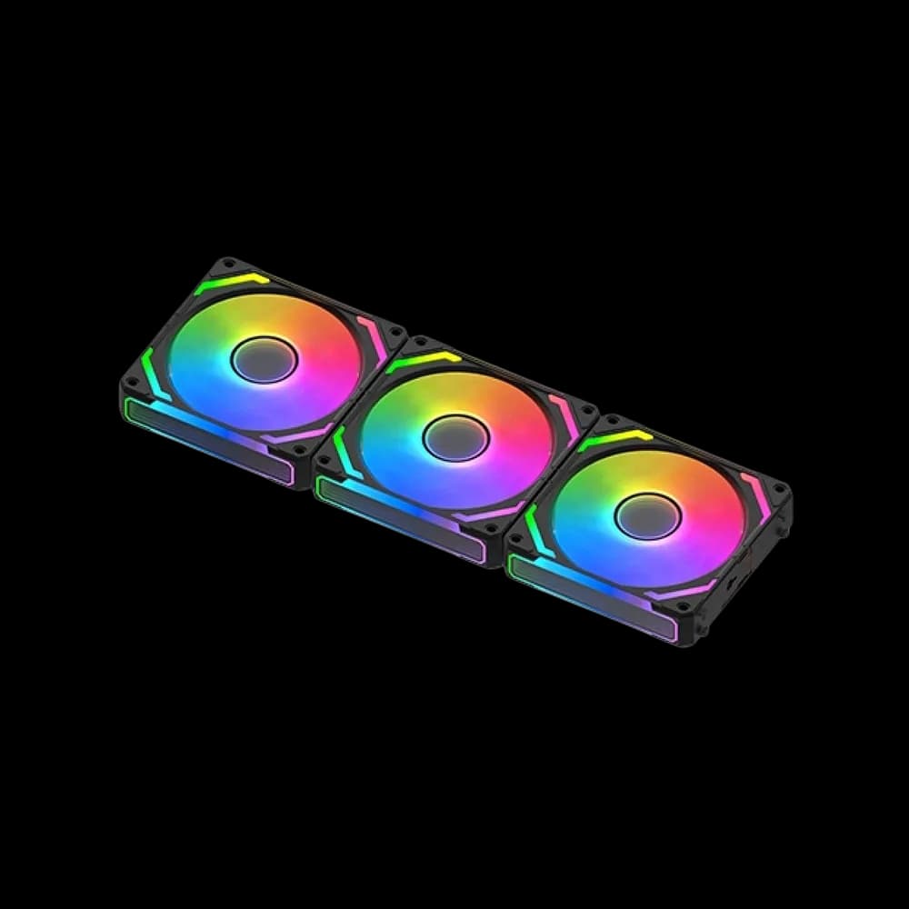 Xigmatek Starlink Ultra ARGB 120mm 3 Fans Pack Black with Smart Link and Remote Controller