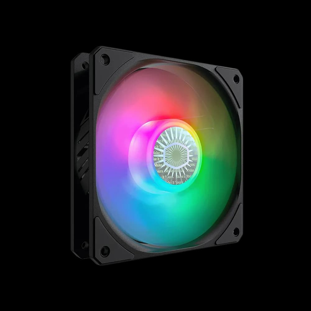 Cooler Master SickleFlow 120 ARGB Case & Cooling Fan - ARGB Motherboard Compatible, 62 CFM, 8 to 27 dBA - ARGB