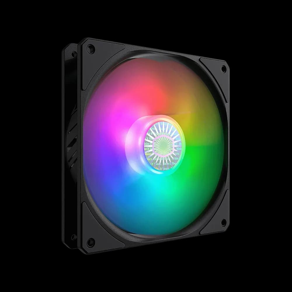 Cooler Master SickleFlow 140 ARGB Case & Cooling Fan - ARGB Motherboard Compatible, 67 CFM, 10 to 27 dBA - ARGB
