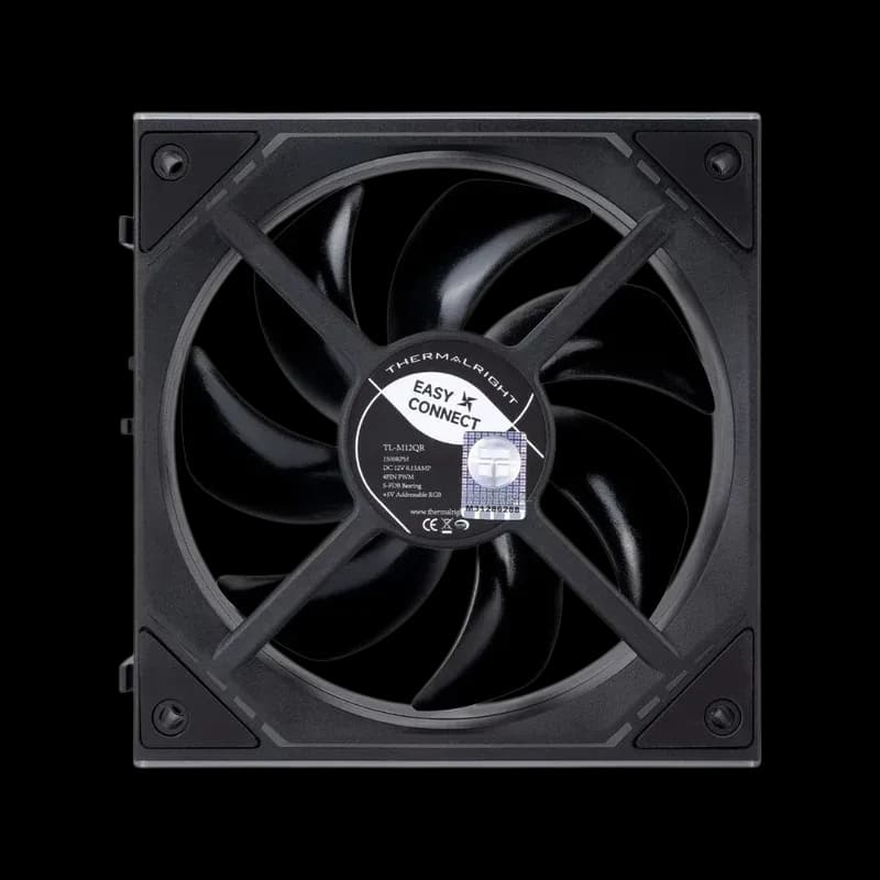 Thermalright TL-M12QR X3 Reverse Fan Kit 120mm 3 Fan ARGB - Black - Image 4