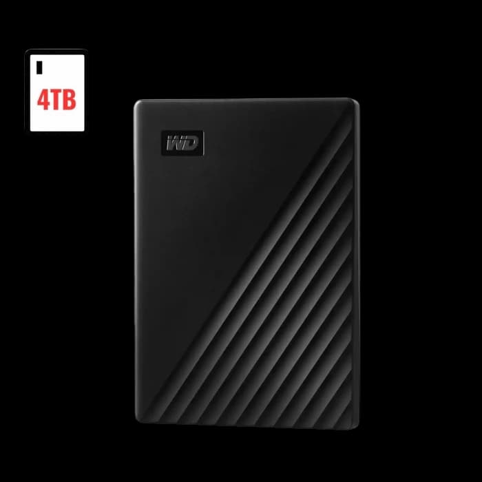 WD 4TB My Passport External Hard Disk Drive