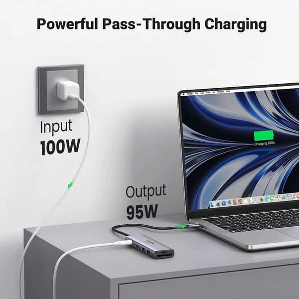 UGREEN UG-60384 USB-C Multifunction Adapter Hub with PD Charging - Image 3