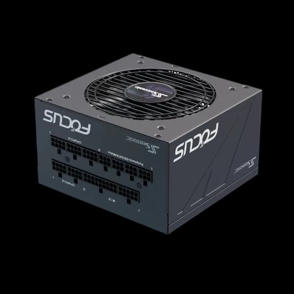 Seasonic FOCUS GX-1000 Black, 1000W 80+ Gold, Full Modular - Image 1