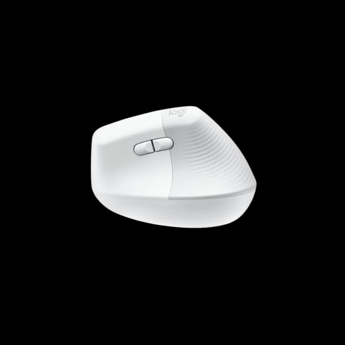 Logitech Lift Vertical Ergonomic, Bluetooth, Wireless Mouse - White - Image 3