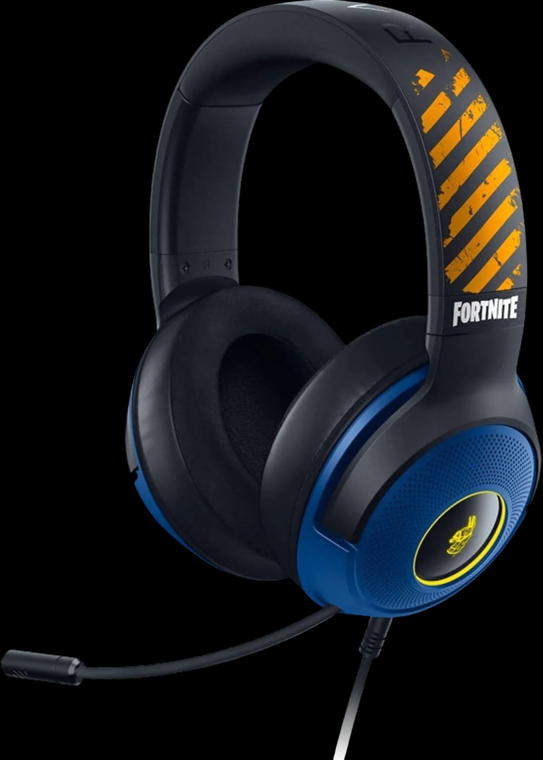 Razer Kraken V3 X Wired USB Gaming Headset - Fortnite Edition, 40mm TriForce Drivers, Chroma RGB Lighting, HyperClear Cardioid Mic, 7.1 Surround Sound, 285g Lightweight, Blue