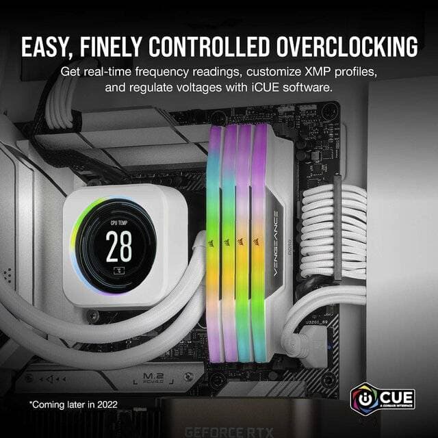 Corsair 32GB (2×16GB) 6000MT/s CL36 (White) DDR5 RAM - Image 3