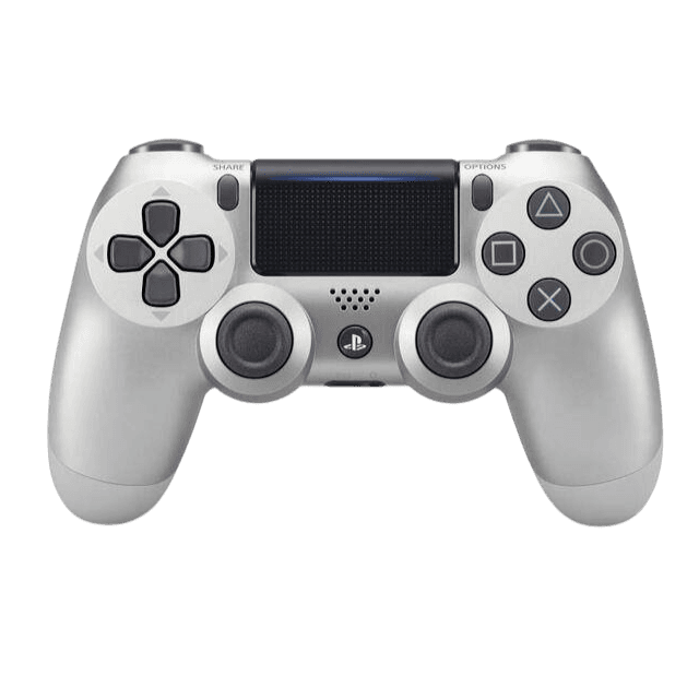 PS4 DualShock 4 Wireless Controller (Silver) - Image 1