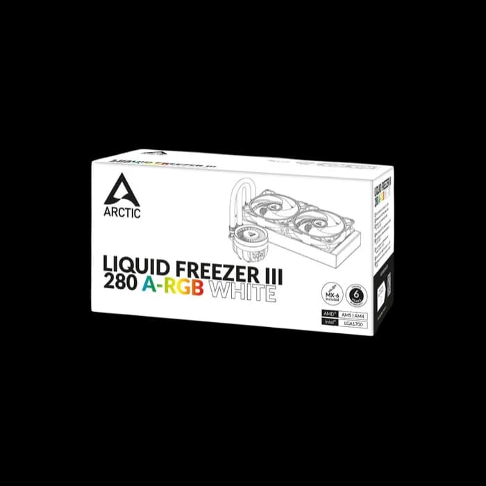 Arctic Liquid Freezer III 280 A-RGB - White - Image 5