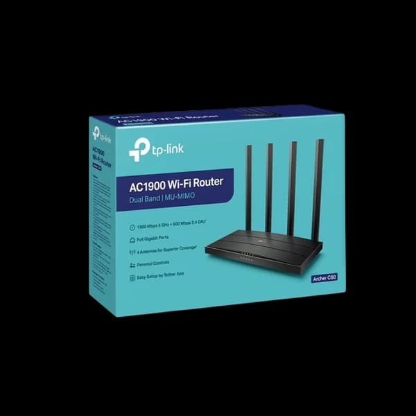 TP Link Archer C80 New AC1900 Wireless MU-MIMO Wi-Fi 5 Router