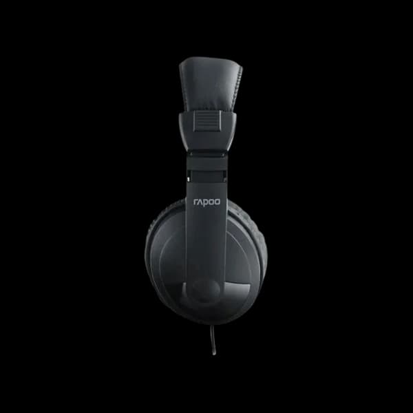 Rapoo H150S Wired Headset - Black - Image 4