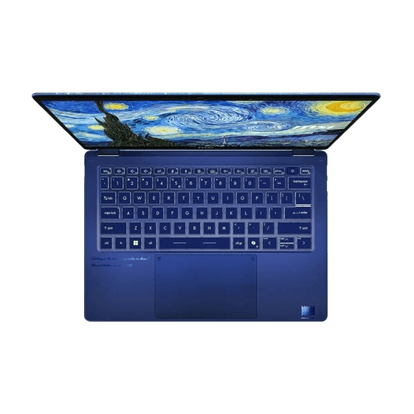 MSI Prestige 14 Flip AI+ Vincent van Gogh Edition, Intel Core Ultra X9-378H, RAM 32GB, SSD 1TB, Intel Arc Graphics, 14 FHD+ OLED 60Hz Touchscreen, Starry Night - Image 3