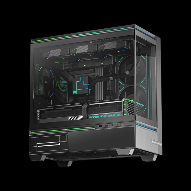 Thermalright M-ATX TL-M10 VISION - Black - Image 2