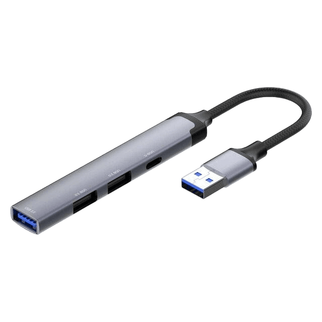 LDNIO DS-44C 4-In-1 USB Hub Adapter - Image 1
