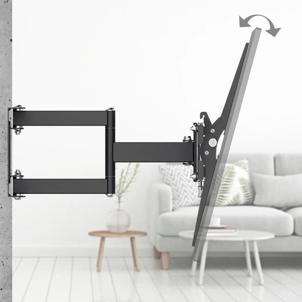 Hama TV Wall Bracket – Swivel, Tilt & Pull-Out 165 cm (65″) up to 40 kg - Image 10
