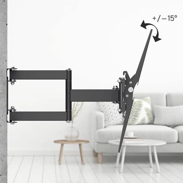 Hama TV Wall Bracket – Swivel, Tilt & Pull-Out 165 cm (65″) up to 40 kg - Image 11