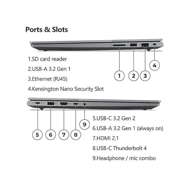 Lenovo ThinkBook 16 G8 (2026) 16" WUXGA Business Laptop - Image 8