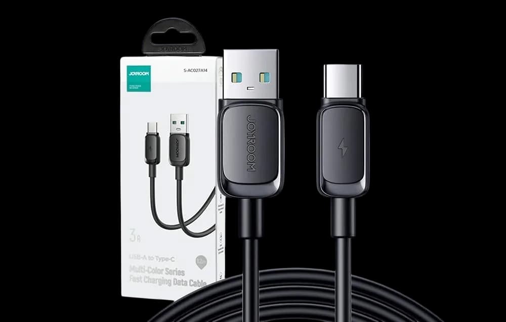 Joyroom Multi-Color Series S-A14 USB-A to Type-C Fast Charging Data Cable