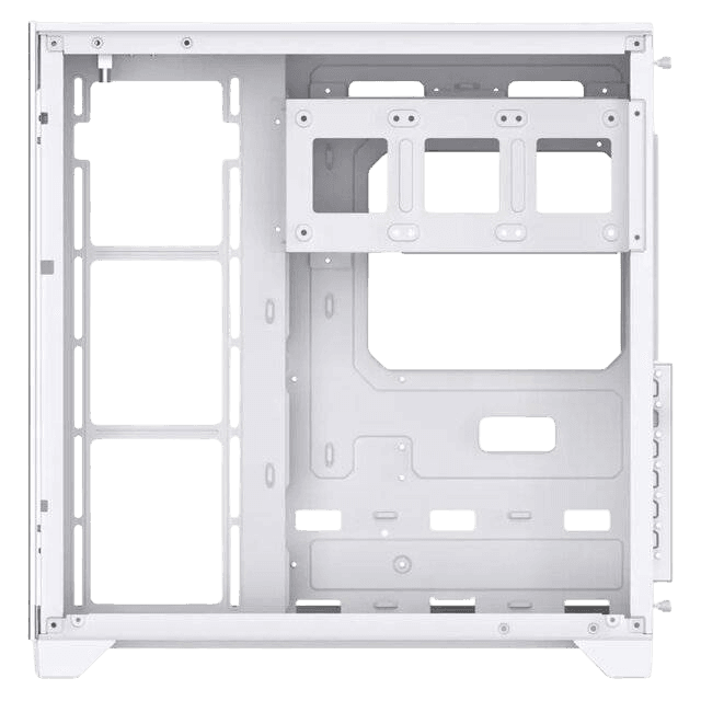 Zeus Z9 Pro Glass 4-Fan RGB Case (White) - Image 2