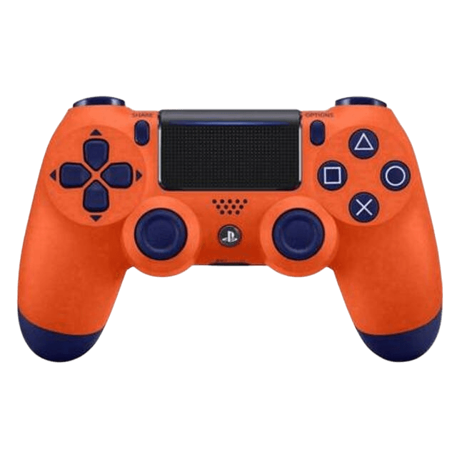 PS4 DualShock 4 Wireless Controller (Orange) - Image 1