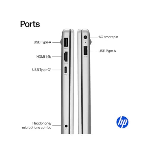 HP 15-FD0215DX, Intel Core i5-1334U , RAM 16GB, SSD 512GB, Intel Graphics, 15.6 Inch FHD, Silver - Image 5
