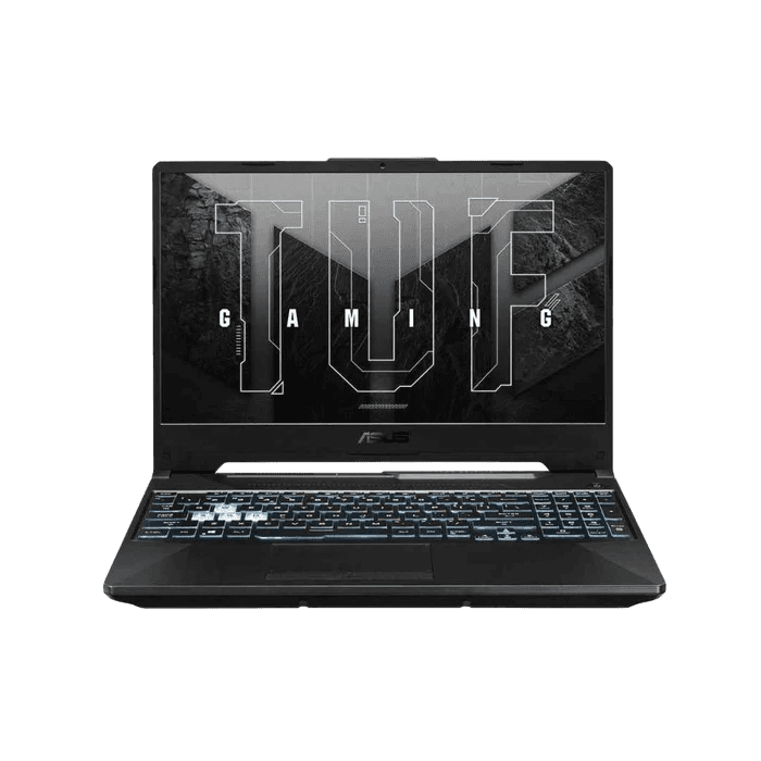 ASUS TUF Gaming A15 FA506NCG-HN191, AMD Ryzen 7-7445HS, RAM 16G, SSD 512GB, NVIDIA RTX 3050 4GB, 15.6-inch FHD 144Hz, Graphite Black - Image 1