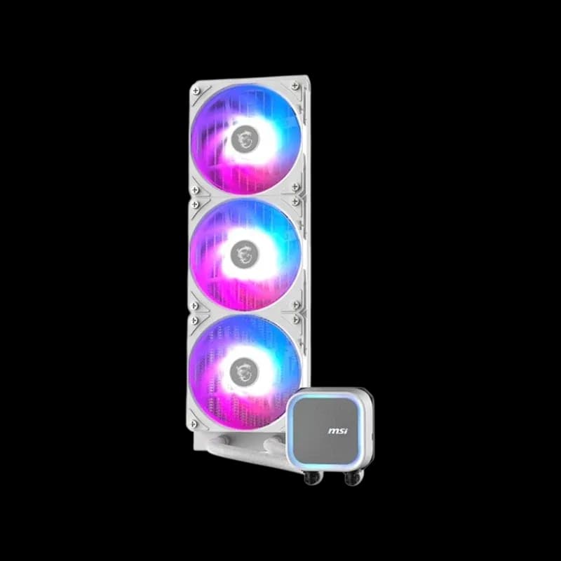 MSI MAG CoreLiquid A13 360 AIO Liquid Cooler - White