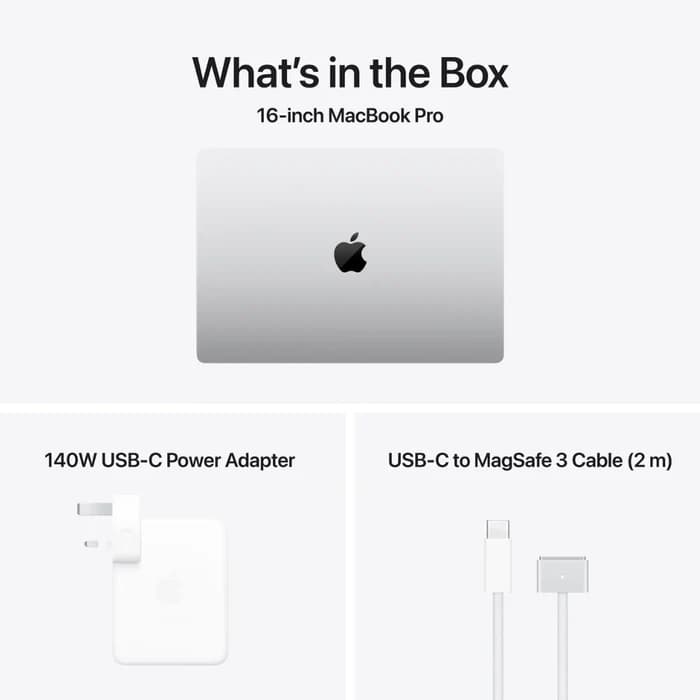Apple Macbook Pro MGE44AB/A - A3428, M5 (18 Core), GPU (20 Core), RAM 24GB, SSD 1TB, 16.0 (3456 x 2234), Silver - Image 5